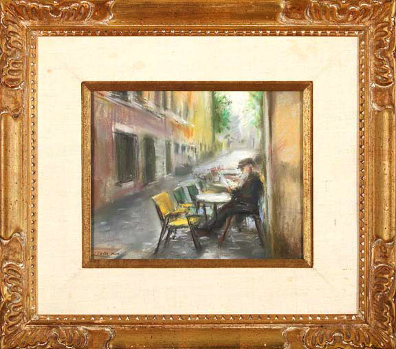 Appraisal: Marie Stobbe American New York - The Old Man pastel