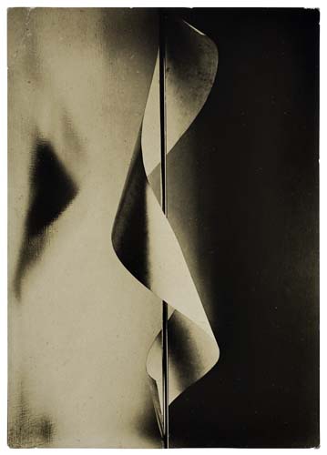 Appraisal: MAN RAY - Lampshade Toned silver print on a trimmed