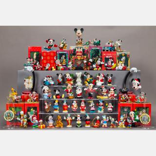 Appraisal: A Miscellaneous Collection of Mickey Mouse and Disney Christmas Ornaments