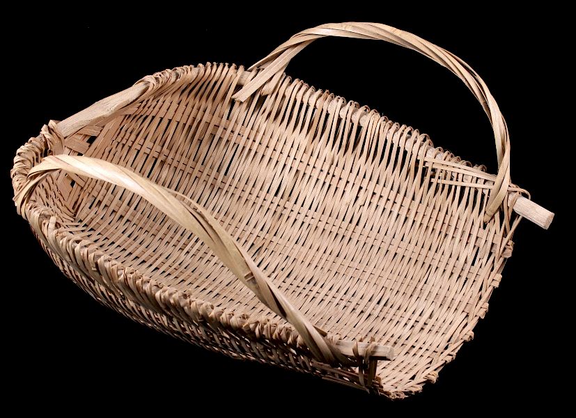 Appraisal: Native American Fish Catching Basket Offered in this lot we