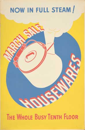 Appraisal: DESIGNERS UNKNOWN J L HUDSON DEPARTMENT STORE Group of posters