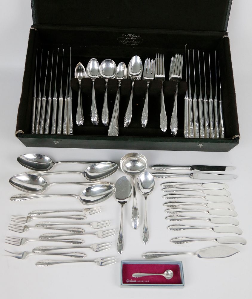 Appraisal: Gorham Sterling Silver Flatware Service in the Lyric Pattern Gorham