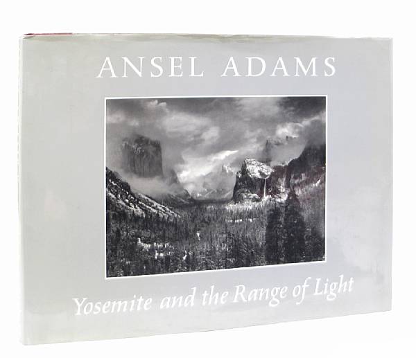 Appraisal: Adams Ansel Yosemite and the Range of Light Boston Dust