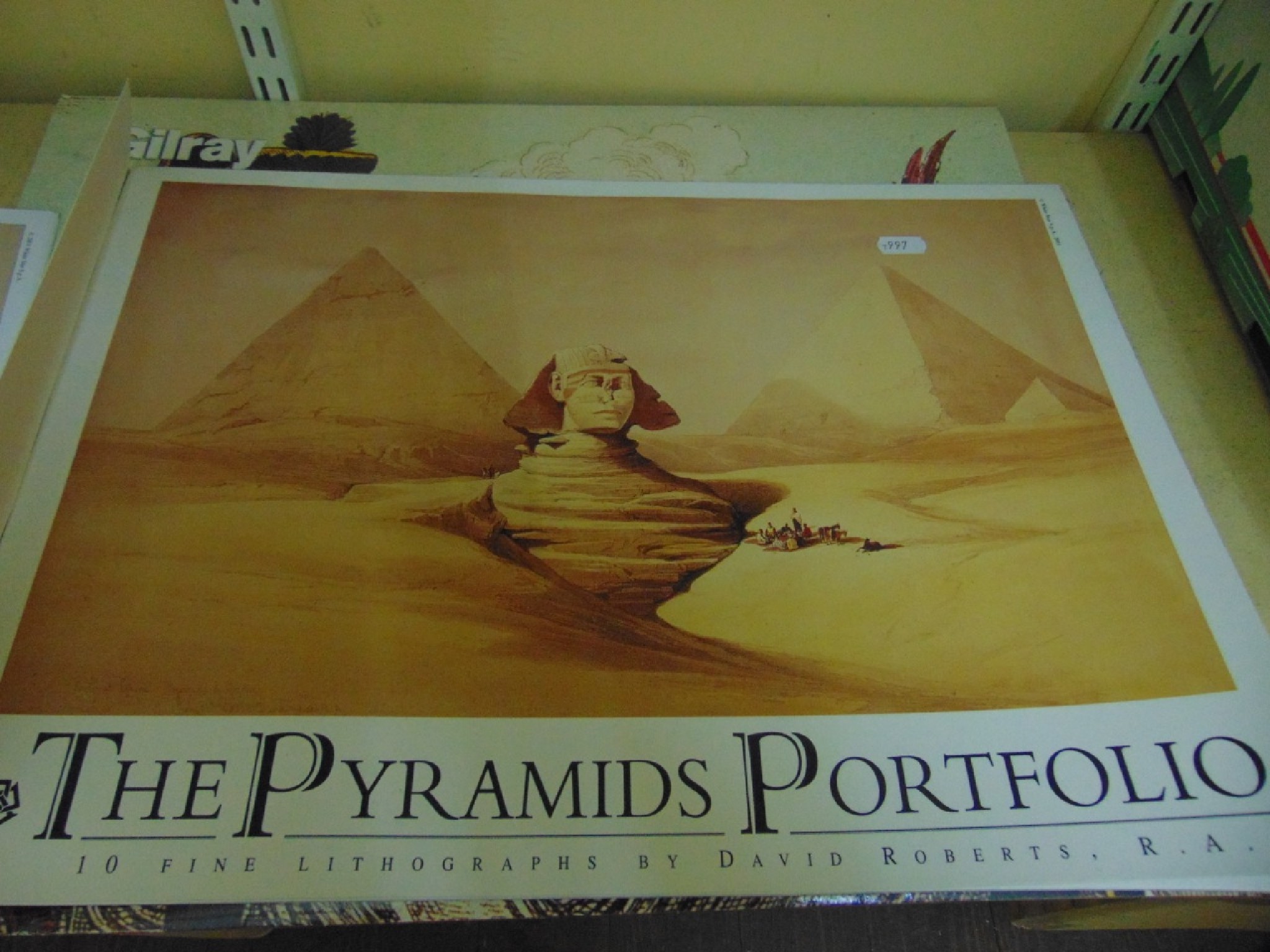 Appraisal: The Pyramids Portfolio ten prints after the lithographs by David