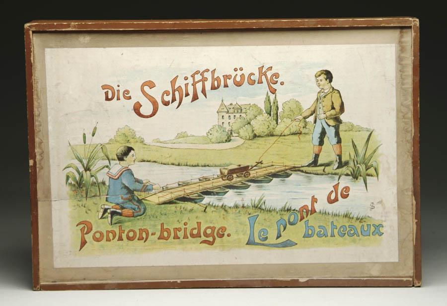 Appraisal: FRENCH PONTOON BRIDGE KIT Consisting of directions to assemble bridge