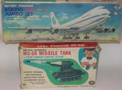 Appraisal: A Japanese MS- missile tank battery operated with remote control