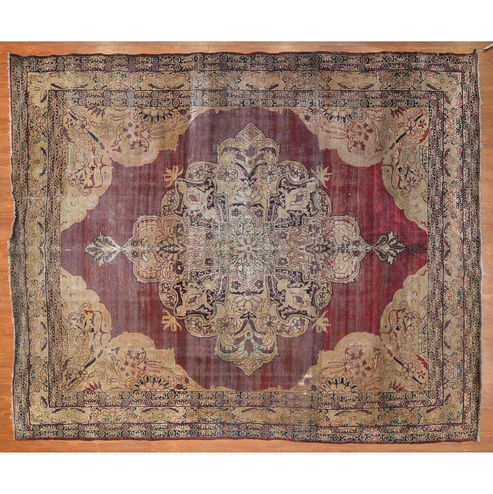 Appraisal: Antique Kermanshah Rug Persia x First quarter- th century hand-knotted