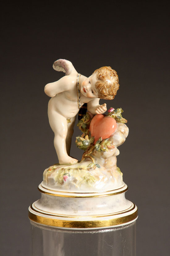 Appraisal: Lot Property of Various Owners Meissen Figure of a Putto