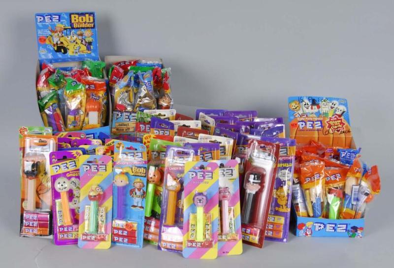 Appraisal: Large Lot of Pez Dispensers Description Most in package Condition