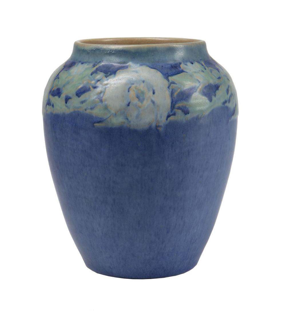 Appraisal: Newcomb College Art Pottery Vase decorated by Sadie Irvine with