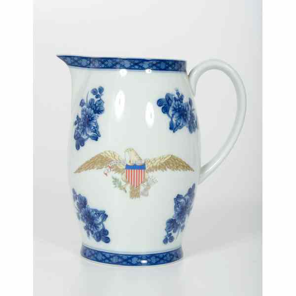 Appraisal: Mottaheta Diplomatic Service Pitcher American th century a handled pitcher