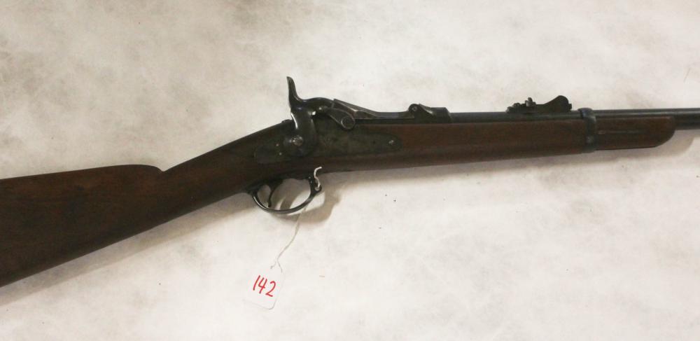 Appraisal: U S SPRINGFIELD MODEL TRAPDOOR SINGLE SHOT RIFLE - caliber