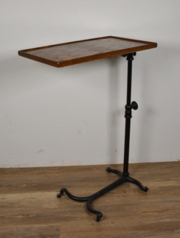 Appraisal: Medical tool side table American Late th Early th Century