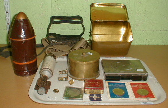 Appraisal: A group lot of militaria including I C A N