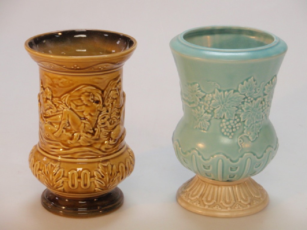 Appraisal: Three various Sylvac vases