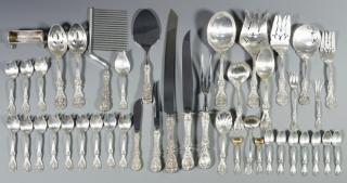 Appraisal: Francis I Sterling Flatware incl serving pieces pcs Reed and