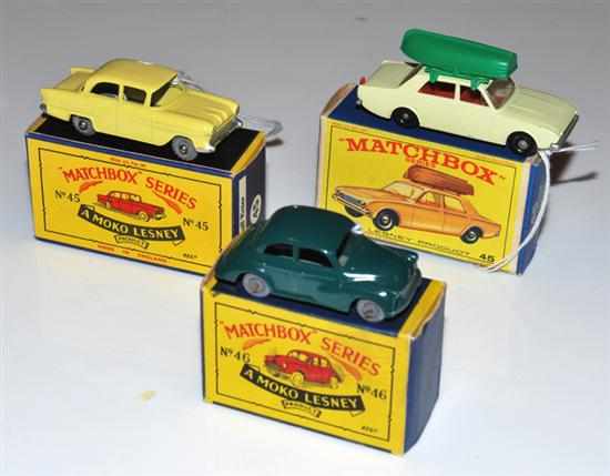 Appraisal: MATCHBOX - SERIES A VAUXHALL VICTOR LEMON NO WINDOWS MW