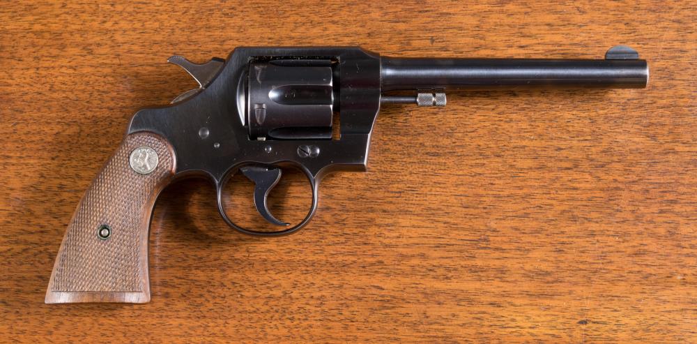 Appraisal: COLT OFFICIAL POLICE MODEL DOUBLE ACTION REVOLVER Lr caliber barrel