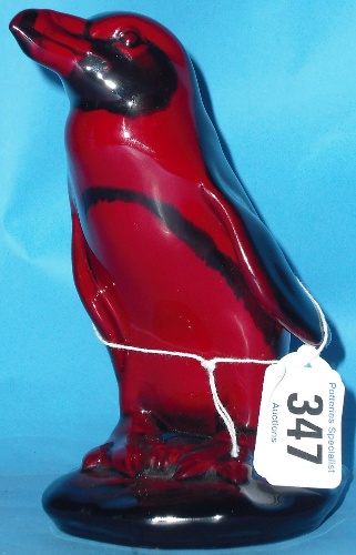 Appraisal: Royal Doulton Flambe small Peruvian Penquin on Rock height cm