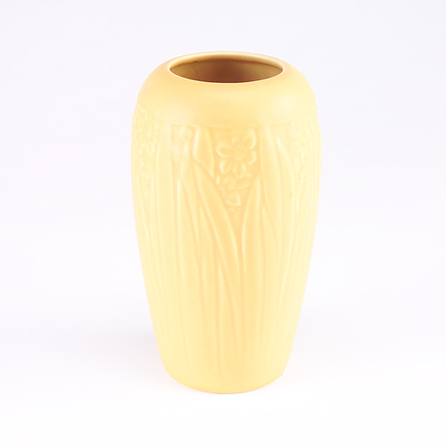 Appraisal: ROOKWOOD Tall Production ovoid vase embossed with jonquils under a