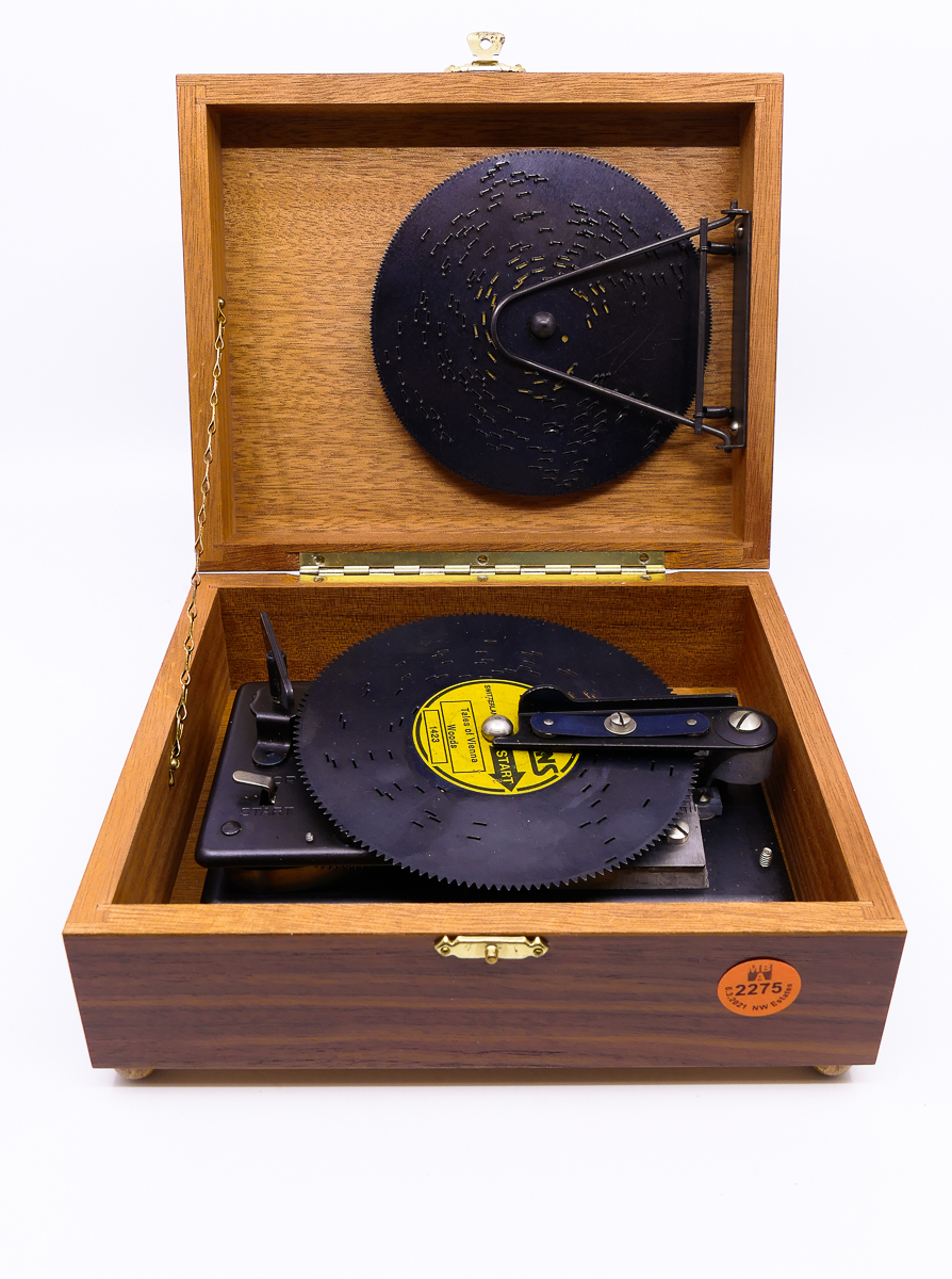 Appraisal: Thorens '' Disc Music Box with Original Box- x ''