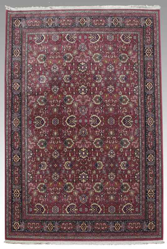 Appraisal: AMERICAN MACHINE MADE KARASTAN WOOL RUG ' '' x '