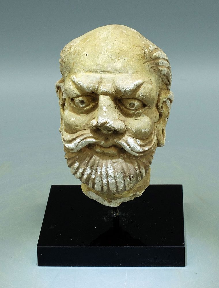 Appraisal: Gandharan Stucco Head - Indus Valley th C AD An