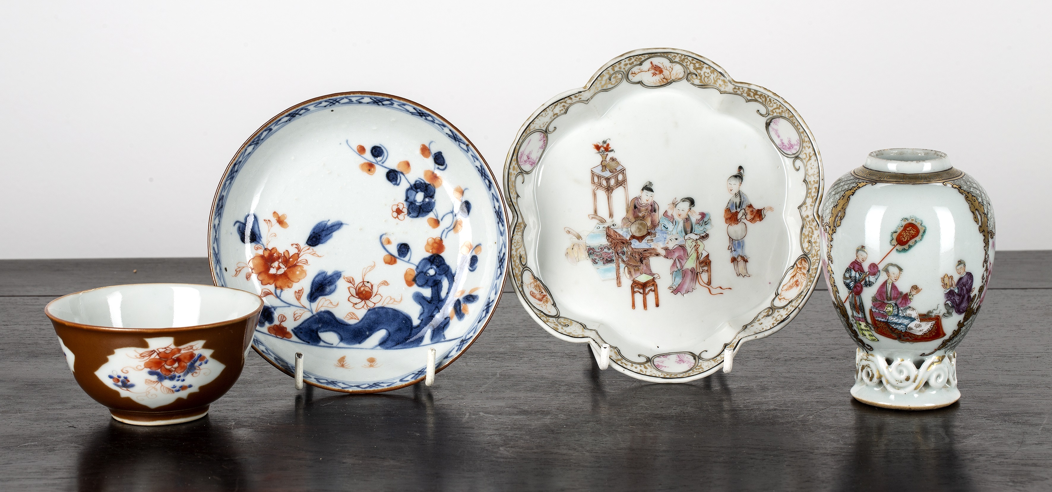 Appraisal: Group of piecesChinese th Century to include a small tea