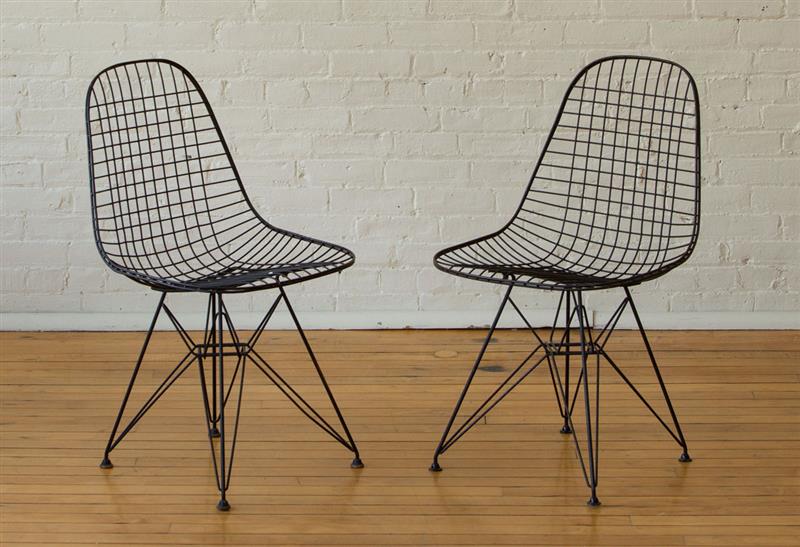 Appraisal: CHARLES AND RAY EAMES HERMAN MILLER PAIR OF DKWY SIDE