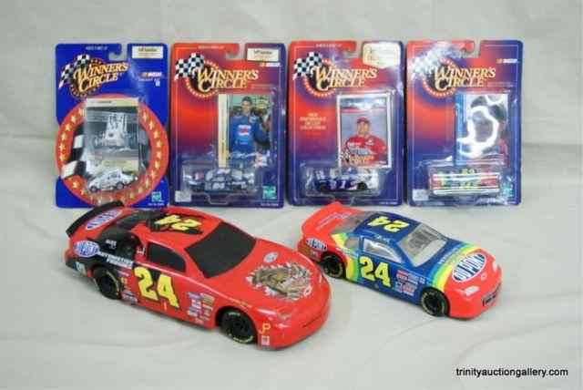 Appraisal: Nascar Jeff Gordon Race Car CollectiblesThis is for Nascar authorized