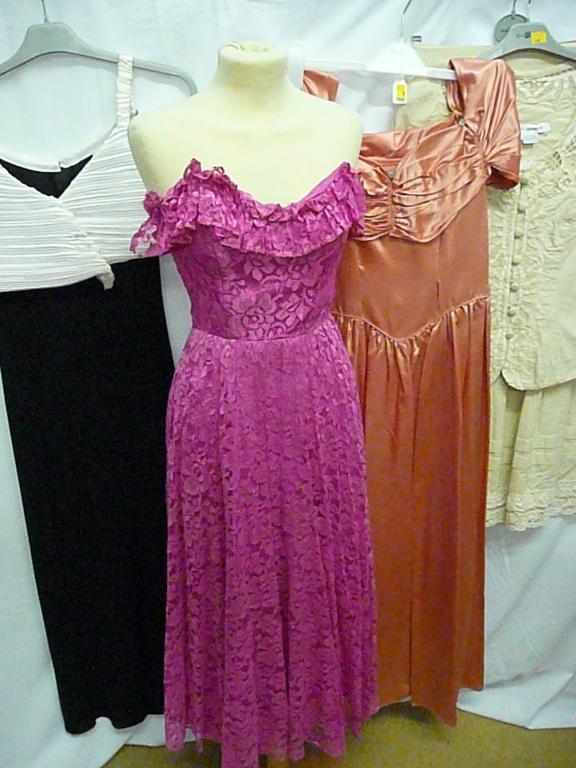 Appraisal: A vintage group of costumes including an 'East of Eden'