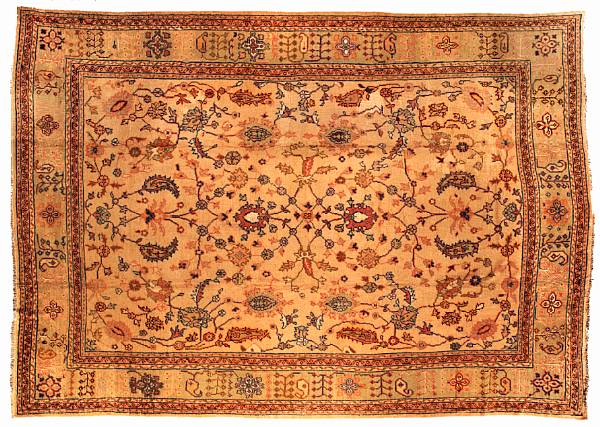 Appraisal: An Oushak carpet West Anatolia circa size approximately ft in