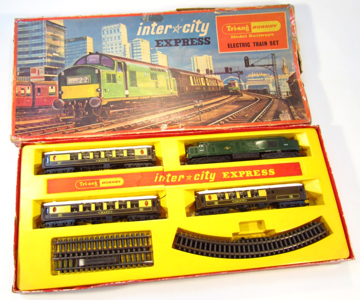 Appraisal: A Tri-ang Hornby model railways electric train set Intercity Express