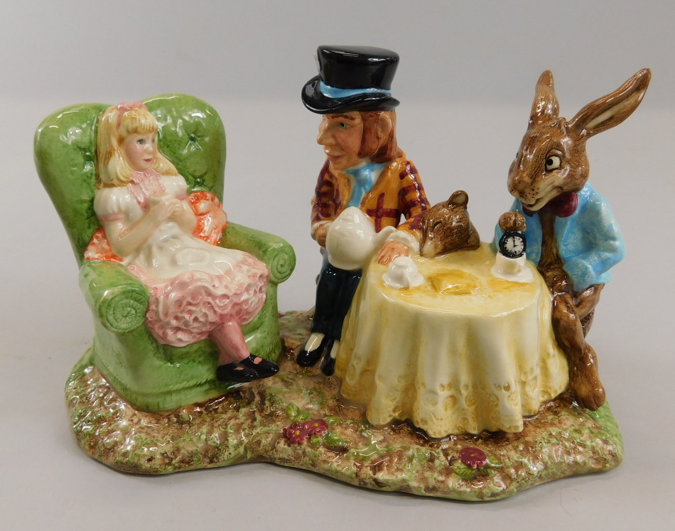 Appraisal: A Beswick ware The Mad Hatters Tea Party model LC