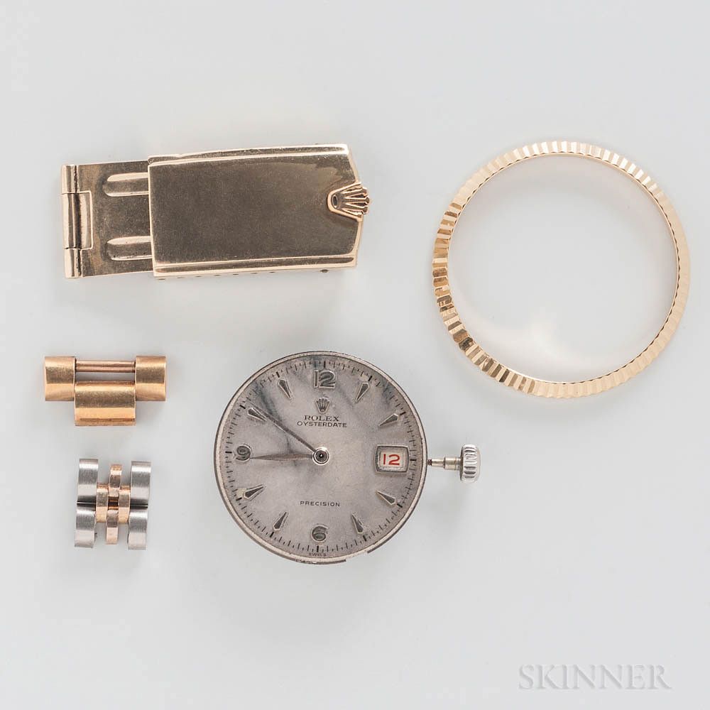 Appraisal: Rolex Oyster Movement and Accessories Rolex Oyster Movement and Accessories