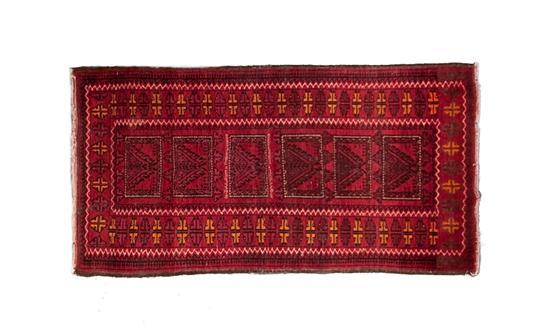 Appraisal: Afghani tribal rug Afghanistan modern x