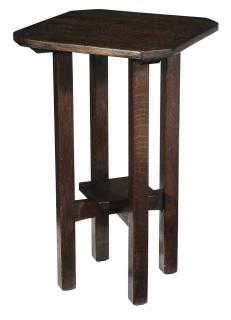 Appraisal: L J G Stickley Arts and Crafts Side Table early