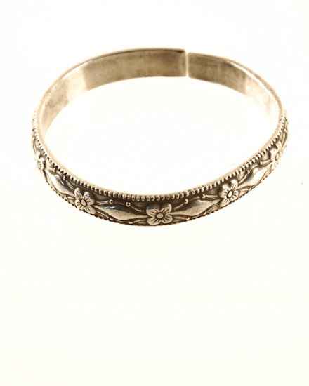 Appraisal: One Chinese Silver Bracelet