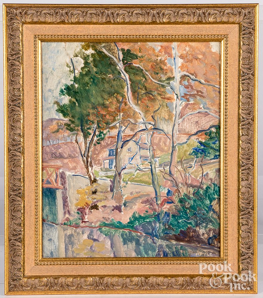 Appraisal: Margery Kathleen Pyle impressionist landscape Margery Kathleen Pyle American b