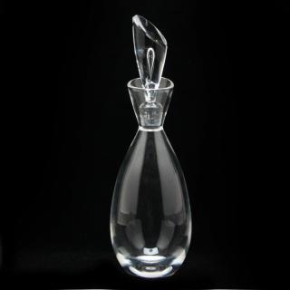 Appraisal: Steuben Crystal Decanter mid th century faceted stopper with air