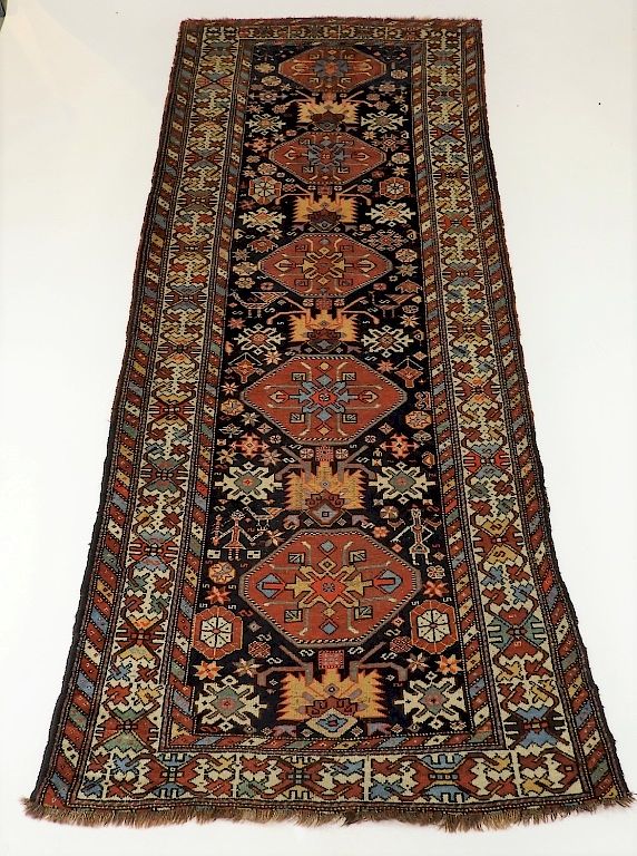 Appraisal: C Persian Oriental Karabakh Carpet Rug Persia Circa Five repeated