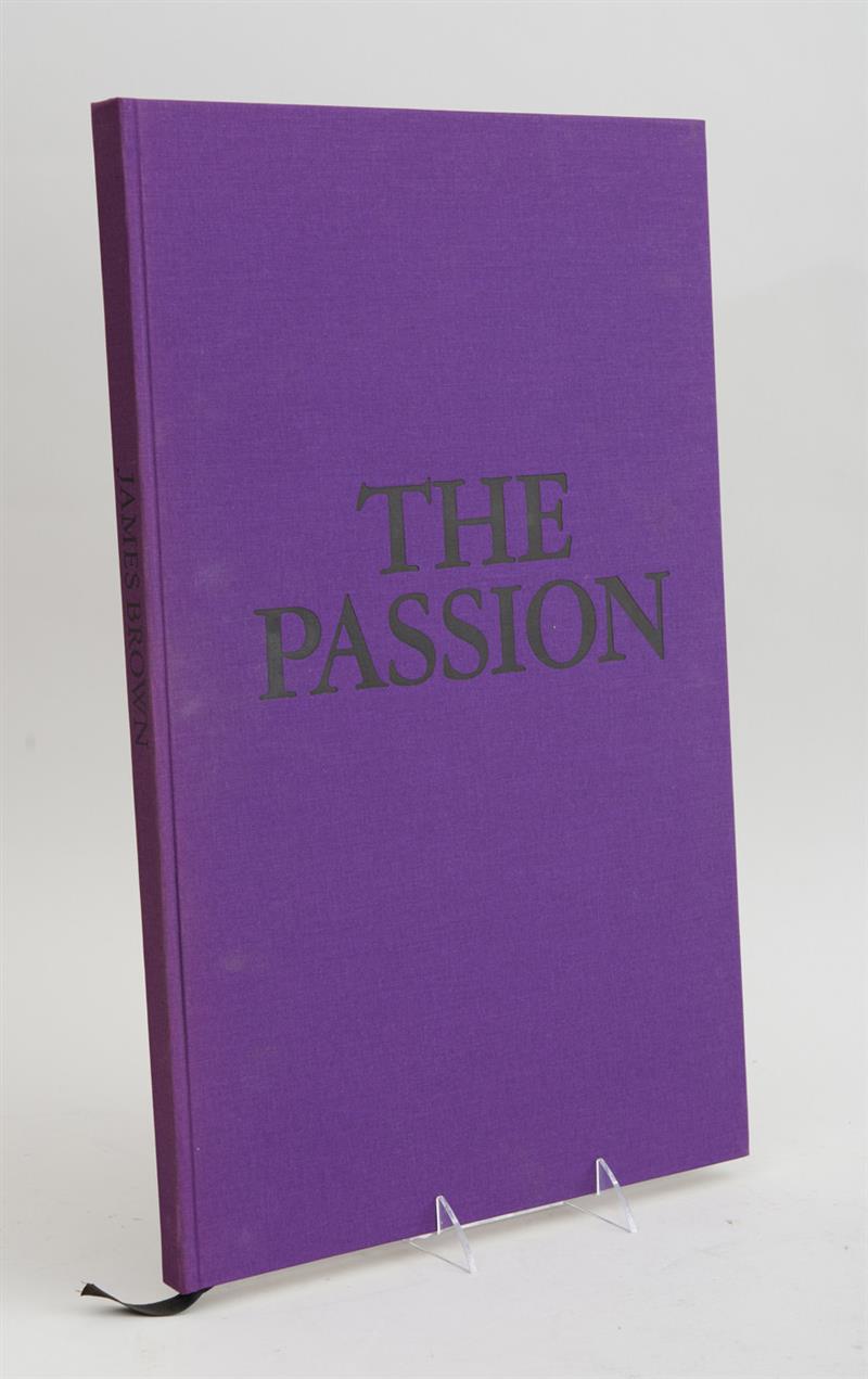 Appraisal: JAMES BROWN b THE PASSION The bound book of prints