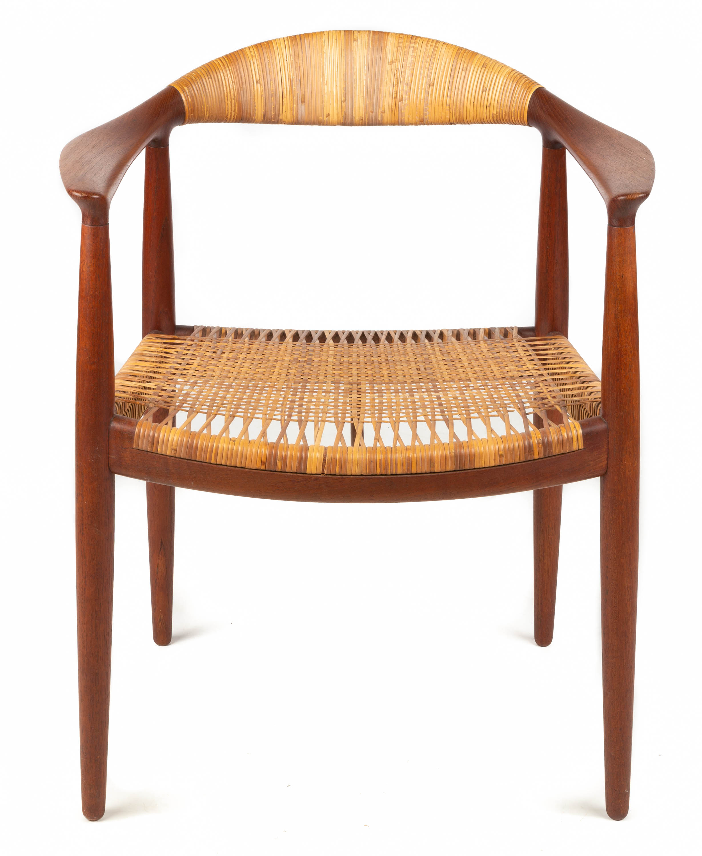 Appraisal: MODEL JH- ARMCHAIR HANS WEGNER Johannes Hansen Copenhagen Denmark