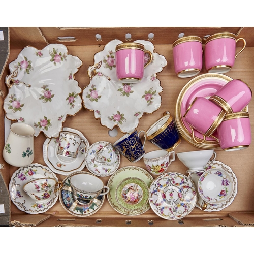 Appraisal: Miscellaneous Aynsley and other English and Continental tea ware and