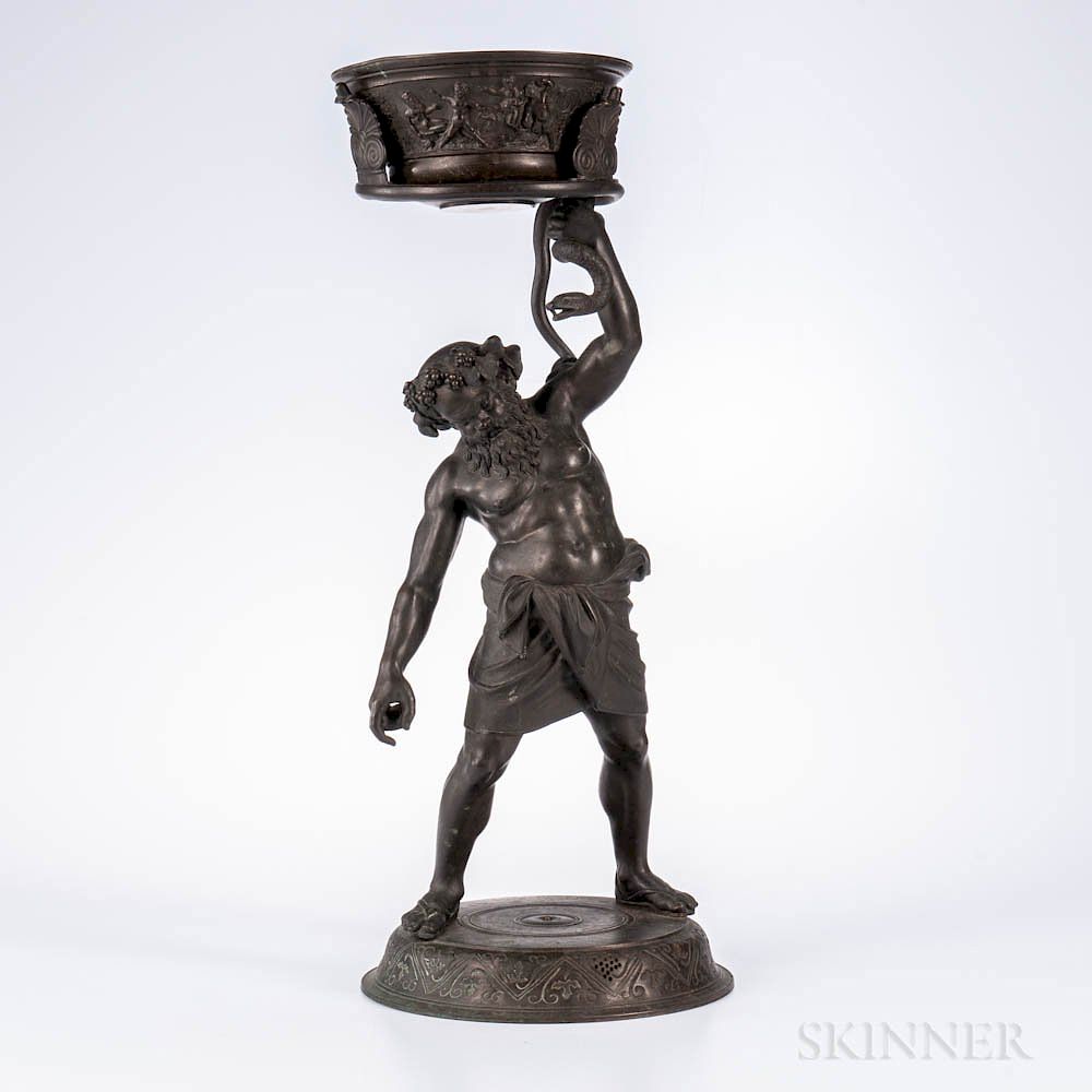 Appraisal: Grand Tour Bronze Figure of a Drunken Silenus Grand Tour