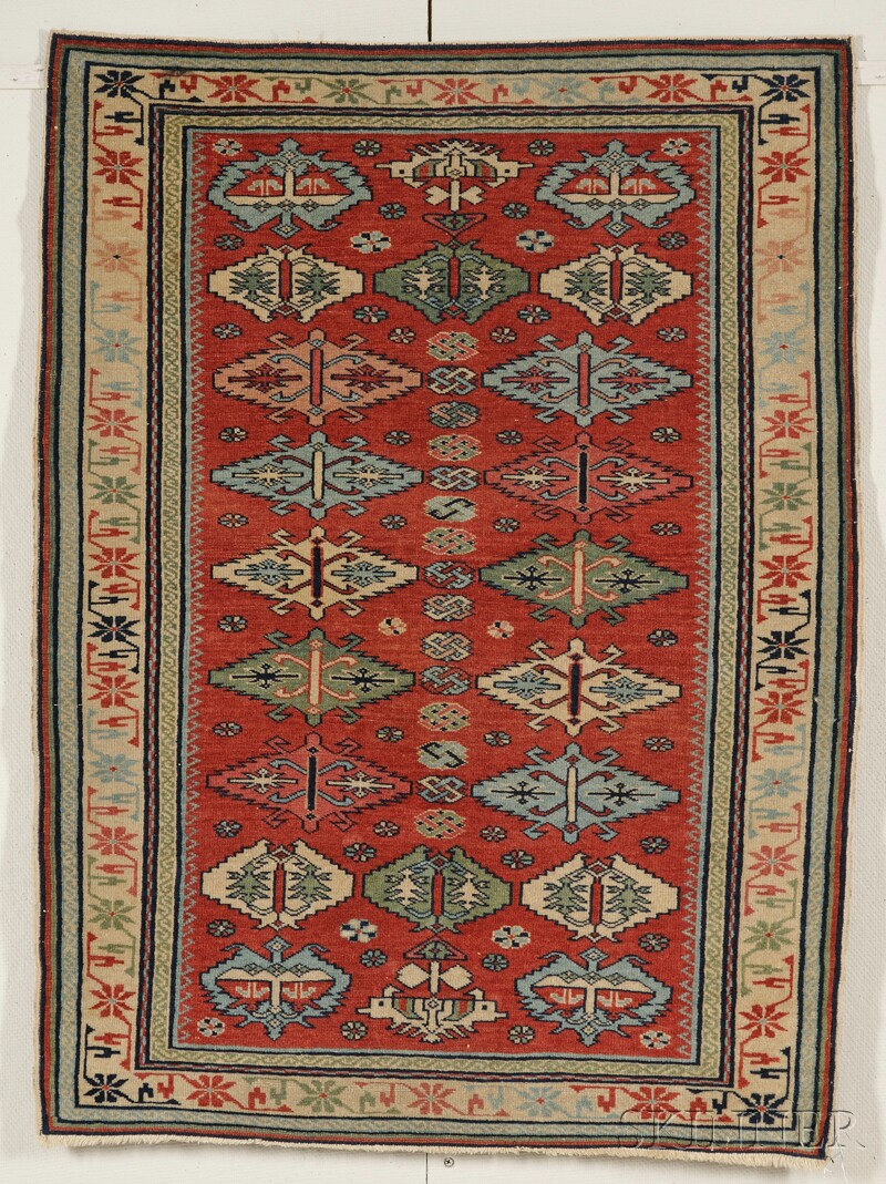 Appraisal: Daghestan Rug Northeast Caucasus last quarter th century areas of