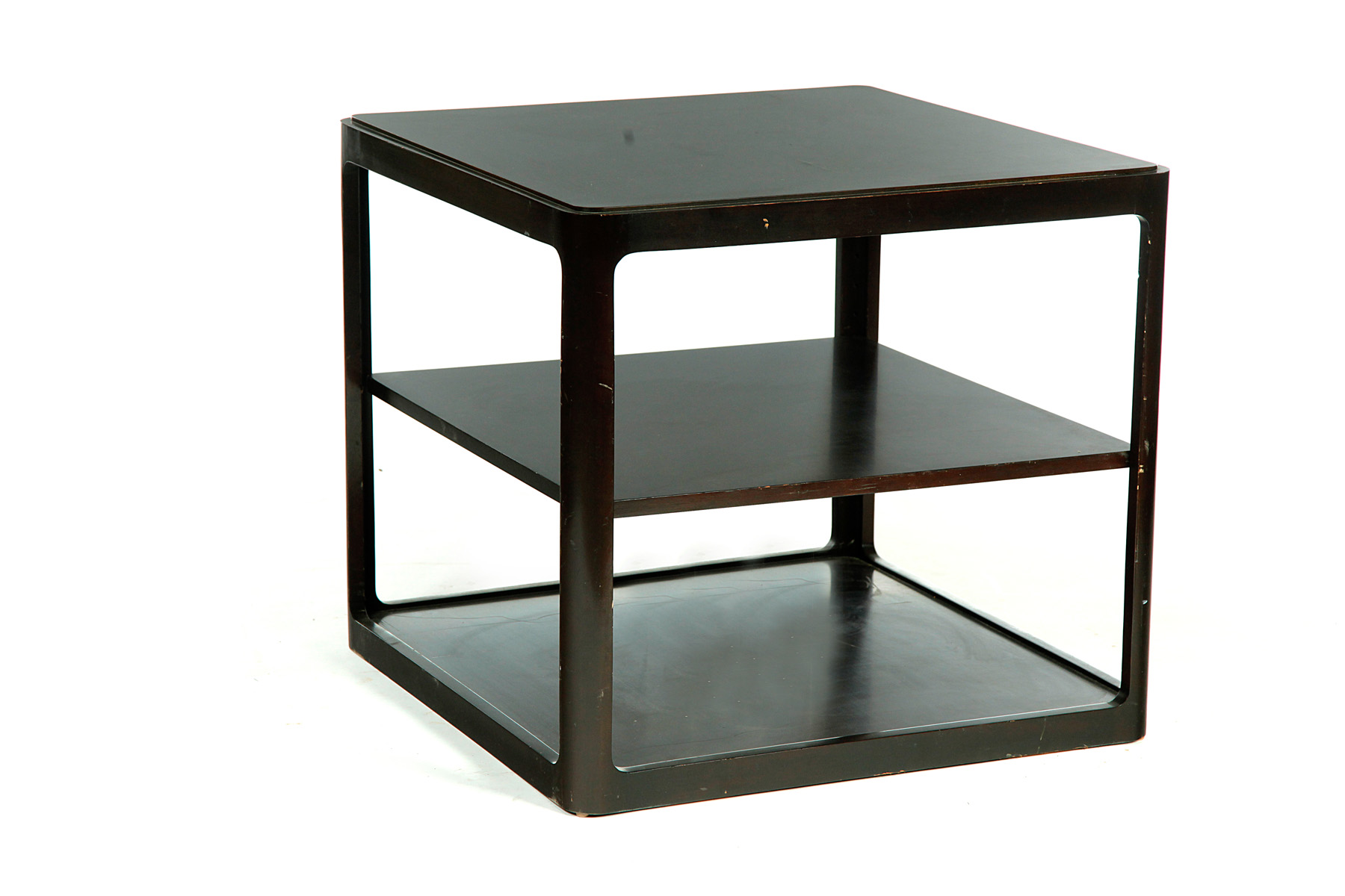 Appraisal: SIDE TABLE ATTRIBUTED TO EDWARD WORMLEY FOR DUNBAR American mid