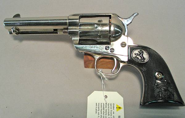 Appraisal: A Colt single action army revolver Serial no for -