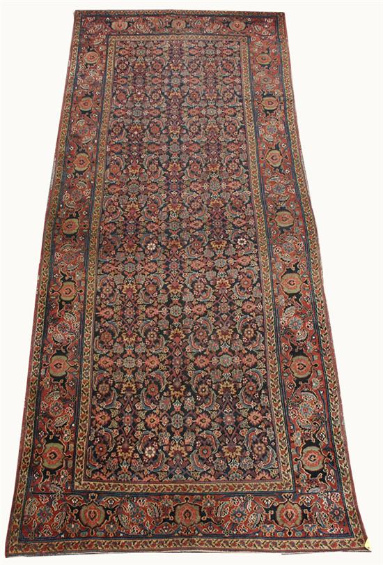 Appraisal: HERAT LONG RUG Persia feet x feet inches