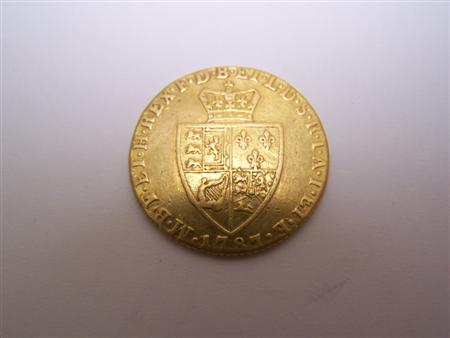 Appraisal: George III guinea S F